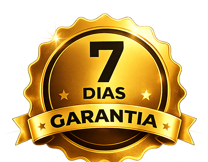 7 dias de garantia